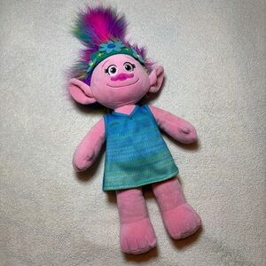 Build-A-Bear 2020 Trolls World Tour Princess Poppy With Trolls Dress & Headband